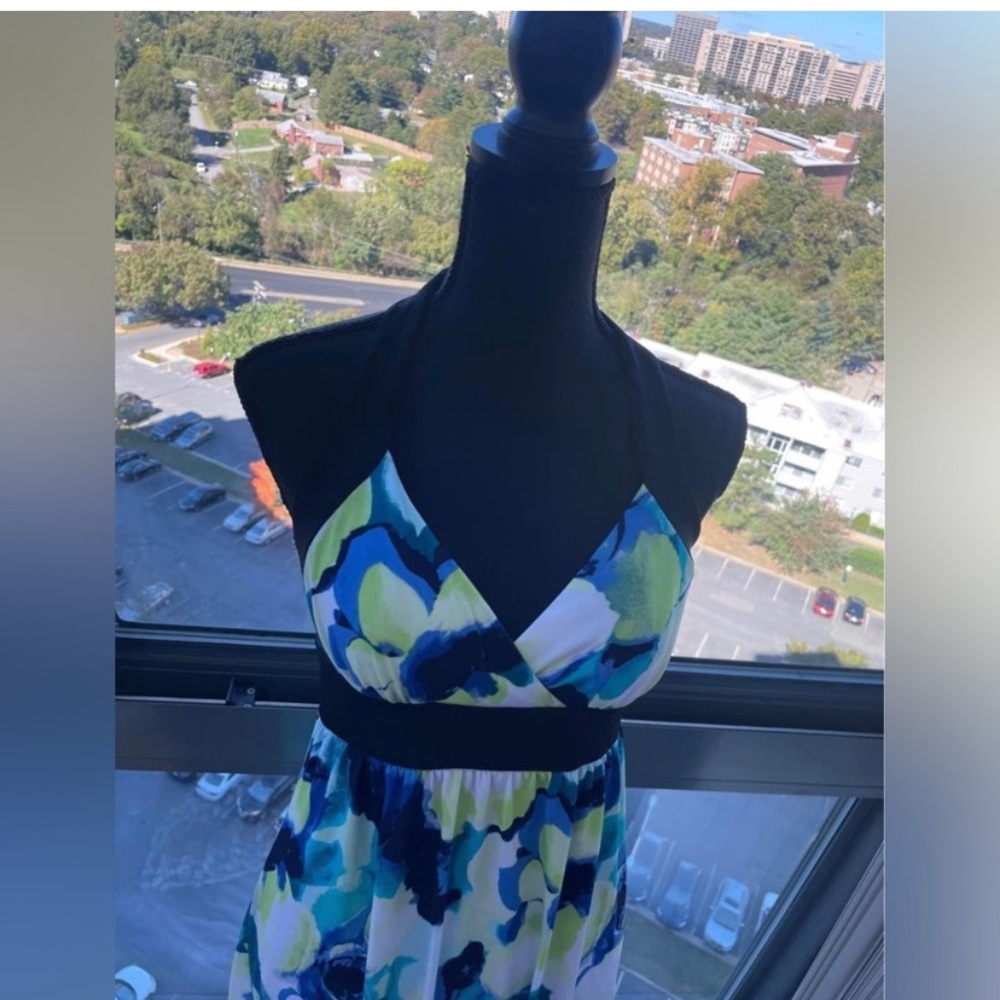 Iz Byer floral mini dress small - Picture 7 of 11